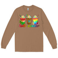 Toasted Coconut hello summer Long Sleeve Tee - Artiststas