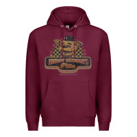 Burgundy freddy fazbear's pizza 1983   five nights at freddys Premium Hoodie - linhVisuals
