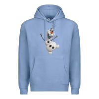 Colony Blue olaf frozen 01 Premium Hoodie - linhVisuals