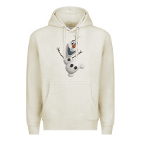 Oatmeal Heather olaf frozen 01 Premium Hoodie - linhVisuals
