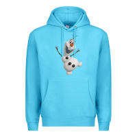 Ocean Blue olaf frozen 01 Premium Hoodie - linhVisuals