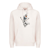 Pale Pink olaf frozen 01 Premium Hoodie - linhVisuals