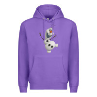 Purple olaf frozen 01 Premium Hoodie - linhVisuals