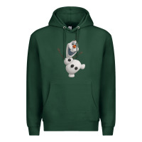 Sports Green olaf frozen 01 Premium Hoodie - linhVisuals