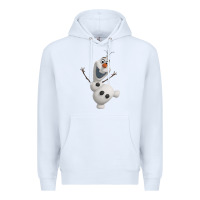 White olaf frozen 01 Premium Hoodie - linhVisuals