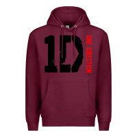 Burgundy one direction 1d [twhite] Premium Hoodie - linhVisuals