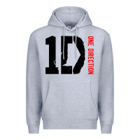 Heather Grey one direction 1d [twhite] Premium Hoodie - linhVisuals