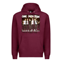Burgundy one direction 04 [tb] Premium Hoodie - linhVisuals