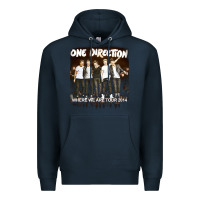 Navy one direction 04 [tb] Premium Hoodie - linhVisuals