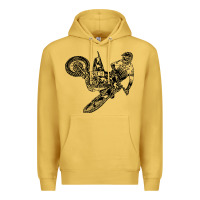 Eli Tomac Jump Illustration Premium Hoodie | Teevron