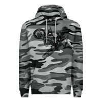 Slate Camo Eli Tomac Jump Illustration Premium Hoodie - linhVisuals