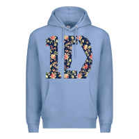 Colony Blue one direction flower [tw] Premium Hoodie - linhVisuals