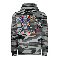 Slate Camo one direction flower [tw] Premium Hoodie - linhVisuals