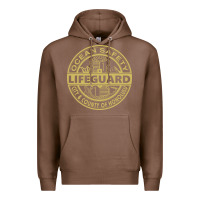 Chestnut honolulu lifeguard   lifeguard Premium Hoodie - linhVisuals