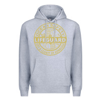 Heather Grey honolulu lifeguard   lifeguard Premium Hoodie - linhVisuals
