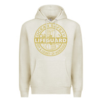Oatmeal Heather honolulu lifeguard   lifeguard Premium Hoodie - linhVisuals