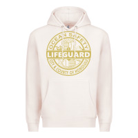Pale Pink honolulu lifeguard   lifeguard Premium Hoodie - linhVisuals