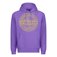 Purple honolulu lifeguard   lifeguard Premium Hoodie - linhVisuals