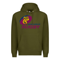 Army Green queensland rugby Premium Hoodie - linhVisuals