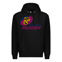 Black queensland rugby Premium Hoodie - linhVisuals
