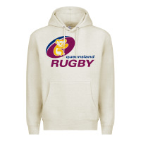 Oatmeal Heather queensland rugby Premium Hoodie - linhVisuals