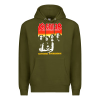 Army Green kreator essential music Premium Hoodie - linhVisuals