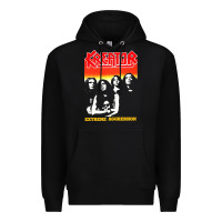 Black kreator essential music Premium Hoodie - linhVisuals