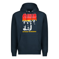 Navy kreator essential music Premium Hoodie - linhVisuals