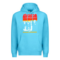 Ocean Blue kreator essential music Premium Hoodie - linhVisuals