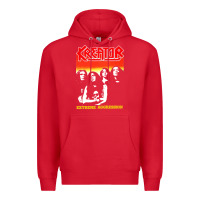 Red kreator essential music Premium Hoodie - linhVisuals