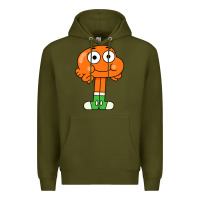 Army Green darwin Premium Hoodie - linhVisuals