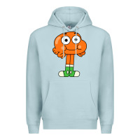 Blue Mist darwin Premium Hoodie - linhVisuals