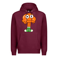 Burgundy darwin Premium Hoodie - linhVisuals