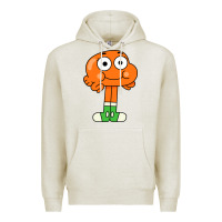 Oatmeal Heather darwin Premium Hoodie - linhVisuals