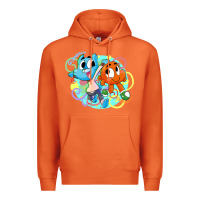 Carrot gumball and darwin Premium Hoodie - linhVisuals