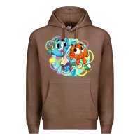 Chestnut gumball and darwin Premium Hoodie - linhVisuals
