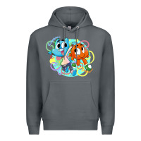 Rock gumball and darwin Premium Hoodie - linhVisuals