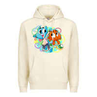 Sandshell gumball and darwin Premium Hoodie - linhVisuals