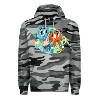Slate Camo gumball and darwin Premium Hoodie - linhVisuals