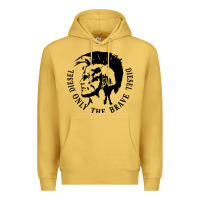 Antique Gold diesel only the brave Premium Hoodie - linhVisuals