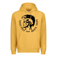 Mustard diesel only the brave Premium Hoodie - linhVisuals