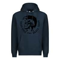 Navy diesel only the brave Premium Hoodie - linhVisuals