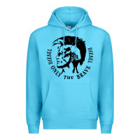 Ocean Blue diesel only the brave Premium Hoodie - linhVisuals