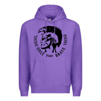 Purple diesel only the brave Premium Hoodie - linhVisuals