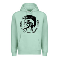 Seafoam diesel only the brave Premium Hoodie - linhVisuals