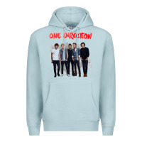 Blue Mist one direction watercolor [tw] Premium Hoodie - linhVisuals