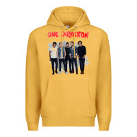 Mustard one direction watercolor [tw] Premium Hoodie - linhVisuals