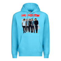 Ocean Blue one direction watercolor [tw] Premium Hoodie - linhVisuals