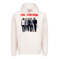 Pale Pink one direction watercolor [tw] Premium Hoodie - linhVisuals