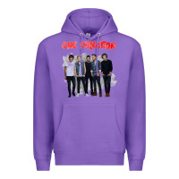 Purple one direction watercolor [tw] Premium Hoodie - linhVisuals